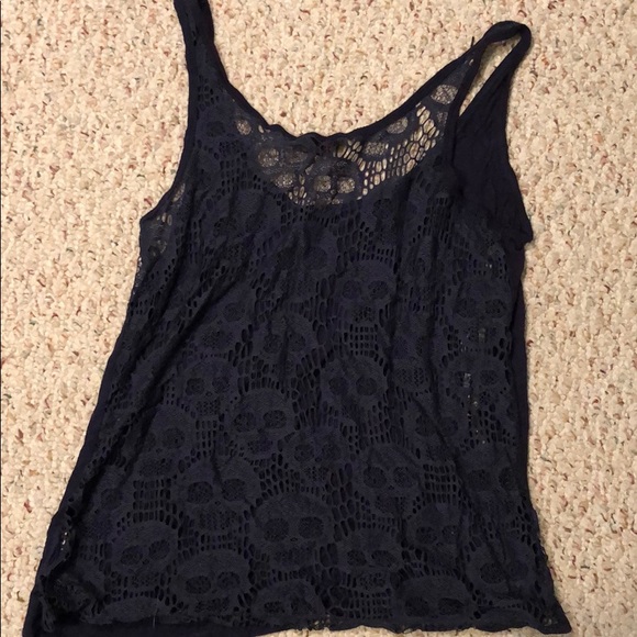 Blue Skull Tanktop - Picture 3 of 4